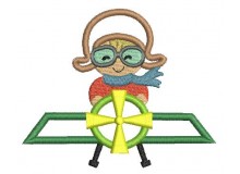 Stickmuster - Future Pilot